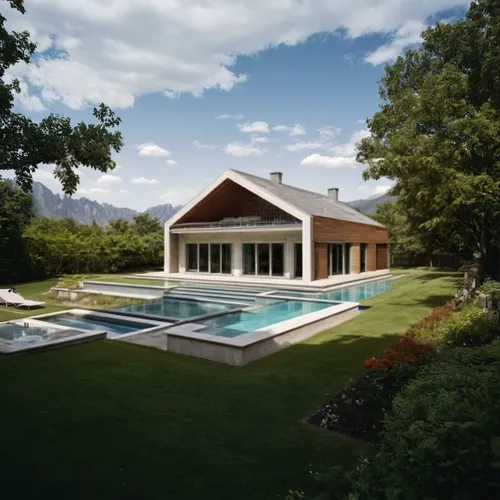 pool house,holiday villa,summer house,new england style house,landscape design sydney,landscape designers sydney,luxury property,modern house,outdoor pool,villa,3d rendering,bendemeer estates,luxury home,dug-out pool,chalet,dunes house,country estate,country house,private house,roof landscape