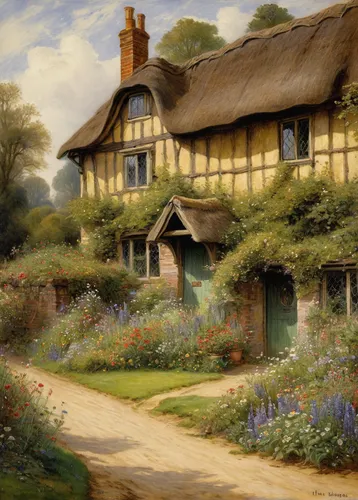 cottage garden,country cottage,summer cottage,thatched cottage,home landscape,cottage,cottages,england,country house,english garden,lincoln's cottage,sussex,the threshold of the house,woman house,dandelion hall,garden buildings,farmhouse,ancient house,hobbiton,house painting,Conceptual Art,Daily,Daily 03