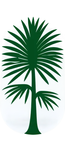 Palmetto logo, circular shape, green and white colors, palm tree silhouette, detailed leaves, trunk centered, modern typography, 3D effect, metallic material, reflective surface, low-angle lighting, c