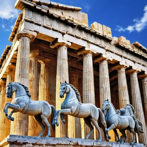 parthenon,the parthenon,hellas,erechtheion,athenian,greek temple,athen,hellenic,atenas,panathenaic,athens,apollon,caesonia,herakleion,acropolis,doric columns,syntagma,panathenian,hellenistic,greek mythology,Illustration,Retro,Retro 17