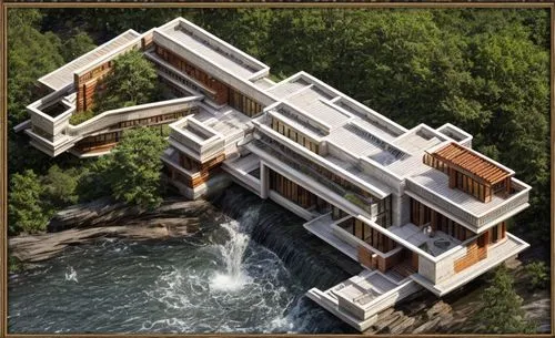 eco hotel,eco-construction,cube stilt houses,cubic house,hydropower plant,build by mirza golam pir,multi-storey,arhitecture,modern architecture,danyang eight scenic,floating island,frame house,luxury property,water mill,archidaily,kirrarchitecture,house in mountains,water stairs,dunes house,hydroelectricity,Architecture,General,Masterpiece,Organic Architecture