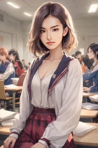 tipoki,hanbok,mizuhara,sanchai,haeju,nana,Digital Art,Anime