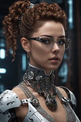 cyborg,librarian,neottia nidus-avis,celtic queen,steampunk,piper,female warrior,artemisia,nora,gara,cyber glasses,massively multiplayer online role-playing game,game character,natural cosmetic,streampunk,female doctor,cyberpunk,cybernetics,sterntaler,samara,Conceptual Art,Sci-Fi,Sci-Fi 09