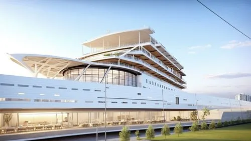 There is a hotel that has the structure of a ship and I want you to make it look like a ship,a rendering of the front of the yacht,cruise ship,fincantieri,renderings,westerdam,costa concordia,cruiseli