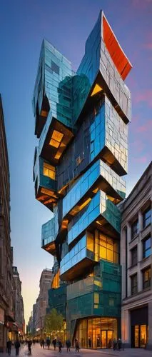 morphosis,gehry,kimmelman,ocad,modern architecture,cubic house,futuristic art museum,glass building,libeskind,hearst,cube house,koolhaas,cantilevered,bjarke,massart,futuristic architecture,julliard,safdie,vinoly,juilliard,Art,Classical Oil Painting,Classical Oil Painting 32