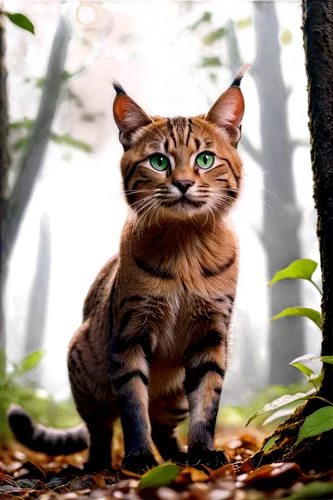 brambleclaw,abyssinian cat,abyssinian,european shorthair,feral cat,riverclan,tigerstar,rousseau,wild cat,felidae,thunderclan,abyssinians,sematary,firestar,windclan,leafstar,bubastis,digital painting,tabby cat,forest animal,Photography,Fashion Photography,Fashion Photography 02