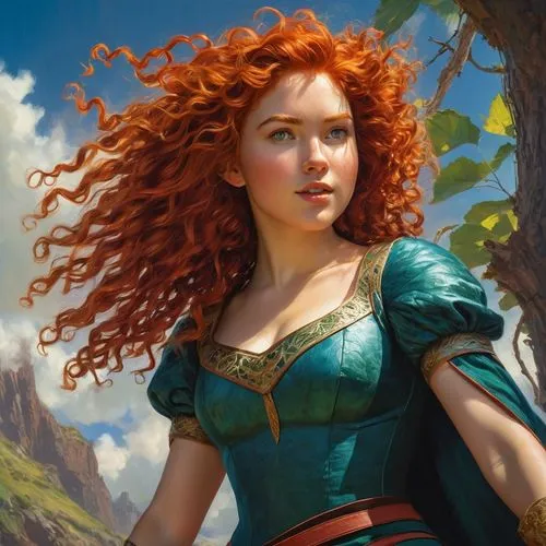 merida,huiraatira,demelza,kvothe,fantasy portrait,irisa,oenanthe,freyja,boudica,scotswoman,celtic queen,krietor,fantasy woman,rapunzel,reynir,ellinor,frigga,elona,triss,titania,Conceptual Art,Sci-Fi,Sci-Fi 08