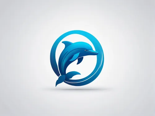 Create a sleek and modern dolphin logo for a technology company.,twitter logo,wordpress icon,dribbble icon,dribbble logo,dribbble,growth icon,vimeo icon,skype logo,wordpress logo,paypal icon,skype ico