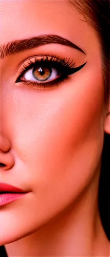 Sheila Gish-inspired eyes, beautiful detailed iris, golden brown color, thick eyelashes, cat-eye shape, smoky eye makeup, shiny eyelids, subtle wrinkles at corners, soft focus, cinematic lighting, fac