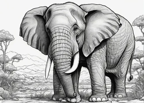 Depict a sad elephant cartoon,elephant line art,cartoon elephants,elephants and mammoths,pachyderm,mandala elephant,elephant,elephants,circus elephant,elephantine,african elephant,african bush elephan