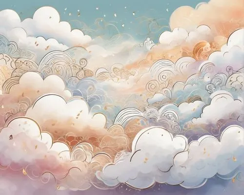 cloudscape,cloud mushroom,clouds,cloud mountains,cumulus clouds,paper clouds,cloud play,cloud mountain,rainbow clouds,cumulus cloud,sea of clouds,little clouds,cloudburst,sky clouds,clouds - sky,cumulus,cloudiness,cumulus nimbus,cloud towers,cloud,Illustration,Black and White,Black and White 05