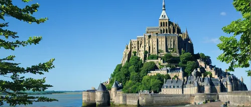 Active & Discovery on the Seine with 1 Night in Mont St.   Michel & 1 Night in Saint-Malo (Northbound),mont saint michel,mont st michel,fairy tale castle,basil's cathedral,hohenzollern castle,disney c