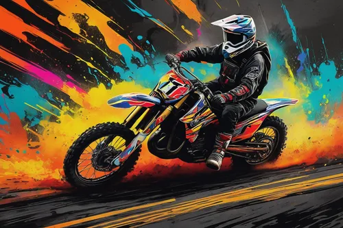 motorcross,motocross,motocross riding,dirt bike,motorcycle racing,enduro,motocross schopfheim,dirtbike,endurocross,freestyle motocross,grand prix motorcycle racing,supermoto,motorcycle racer,rally raid,motorcycle drag racing,vector graphic,dakar rally,ktm,off-road racing,throttle,Illustration,Realistic Fantasy,Realistic Fantasy 25