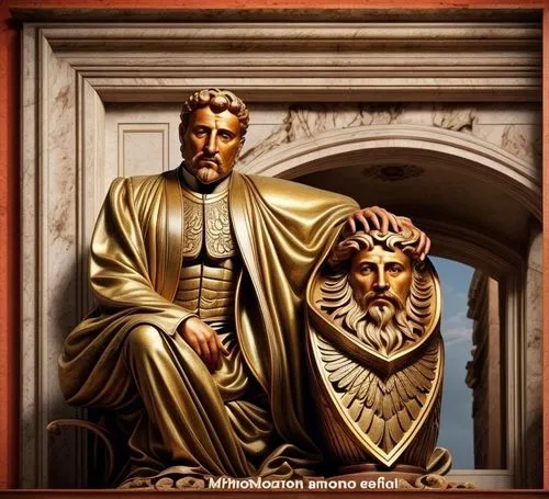 chrysostom,catholicoi,saint joseph,benediction of god the father,servetus,ghiberti