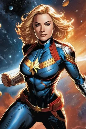 captain marvel,kara,supergirl,dazzler,superhero background,supera,Illustration,American Style,American Style 13