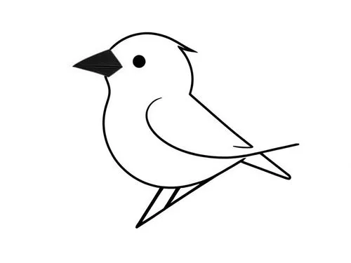 luginbill,bird png,titmouse,bird drawing,line art birds,bird illustration,Design Sketch,Design Sketch,Rough Outline