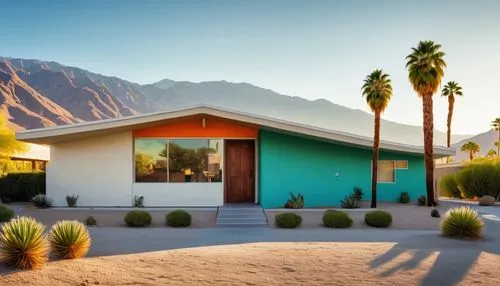 mid century house,palm springs,mid century modern,manzanar,dunes house,bungalows,neutra,xeriscaping,bungalow,humphreville,pahrump,panamint,beautiful home,inyokern,cafayate,restored home,mid century,exterior decoration,eichler,midcentury,Art,Artistic Painting,Artistic Painting 31