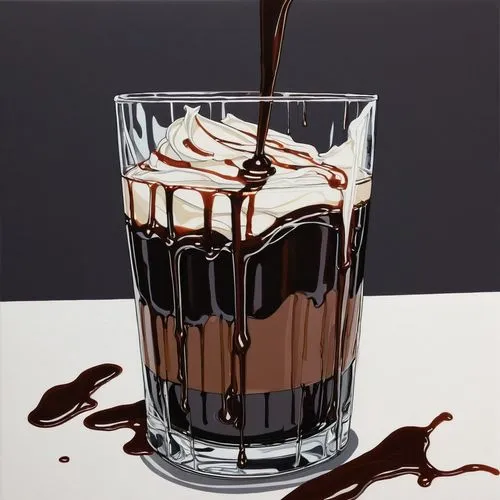 iced coffee,chocolate sauce,chocolatemilk,chocolate syrup,chocolate smoothie,coffee tumbler,ice chocolate,chocolate parfait,frappé coffee,frappe,milkshake,chocolate milk,egg cream,black drink,mocaccino,french silk,french coffee,chocolate pudding,milk shake,hot chocolate,Illustration,Black and White,Black and White 12