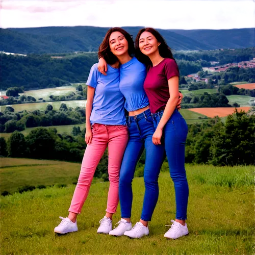 beskids,two girls,gapkids,salvadorans,beskid,bieszczady,greenscreen,chiquititas,schwester,delias,green screen,nieces,granddaughters,francella,girlguiding,vosges,jeans background,kosovars,sauerland,odenwald,Illustration,Realistic Fantasy,Realistic Fantasy 07