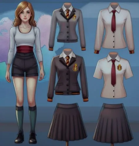 school uniform,school clothes,school skirt,uniforms,a uniform,nurse uniform,schoolgirl,school items,uniform,women's clothing,sports uniform,business girl,vanessa (butterfly),cheerleading uniform,warbler,bolero jacket,fashionable clothes,cute clothes,pencil skirt,academic,Illustration,Realistic Fantasy,Realistic Fantasy 07