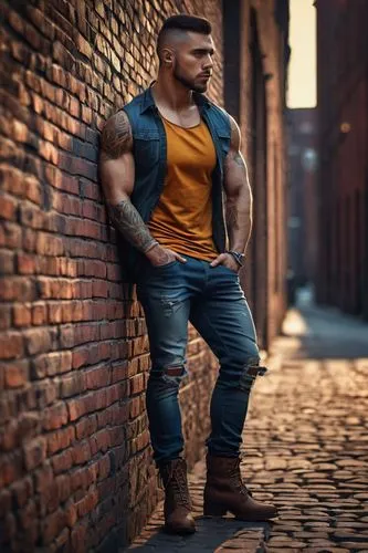 wightman,pec,nusret,musclebound,barret,bara,brick background,muscular,man on a bench,wyndorf,sidestreets,redfield,muscle icon,hypermasculine,jonassaint,bulic,alleys,sidestreet,alleyway,artemus,Illustration,Realistic Fantasy,Realistic Fantasy 17