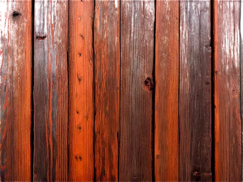 Rough wooden plank, horizontal, worn out surface, brown color, visible wood grains, knots, scratches, rusty metal nails, weathered edges, detailed texture, close-up shot, shallow depth of field, warm 