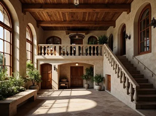 orangery,entrance hall,atriums,cochere,foyer,entryway,courtyards,breezeway,inside courtyard,outside staircase,hallway,philbrook,loggia,mansion,staircase,hall,entranceway,cloister,lobby,porch