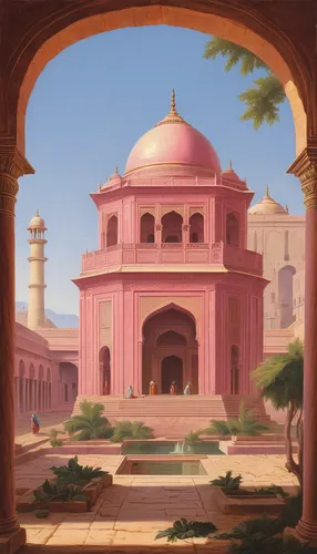 pink city,taj mahal,jaipur,taj-mahal,rajasthan,tajmahal,grand mosque,mosques,agra,shahi mosque,big mosque,arabic background,islamic architectural,masjid,taj mahal sunset,mosque,taj,city mosque,star mosque,indian art,Art,Classical Oil Painting,Classical Oil Painting 33