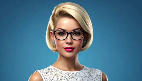 librarian,businesswoman,download icon,reading glasses,artificial hair integrations,bussiness woman,business woman,pixie-bob,custom portrait,lace round frames,blonde woman,secretary,receptionist,portra