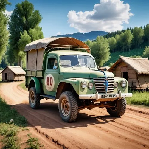 uaz,overland,kamaz,rust truck,piaggio ape,berliet,moskvich,unimog,westfalia,retro vehicle,bannack international truck,barkas,mail truck,hanomag,long cargo truck,otokar,russian truck,off road vehicle,overlander,landrover,Photography,General,Realistic