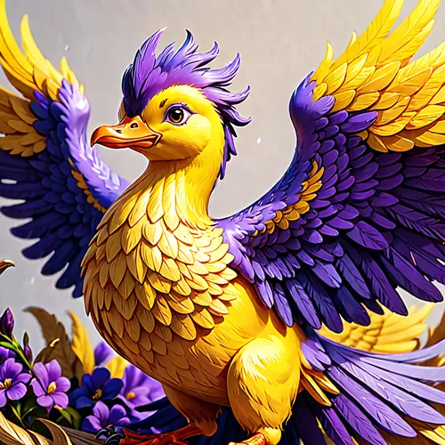 gryphon,phoenix rooster,griffon bruxellois,purple and gold,gold and purple,an ornamental bird,yellow chicken,ornamental bird,cockerel,bird png,gallus,griffin,coat of arms of bird,aztec gull,decoration bird,ornamental duck,perico,garuda,heraldic animal,bird bird-of-prey,Anime,Anime,General