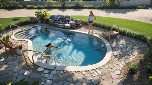 FULL PEOPLE AND CHILDREN
H2O POOL
,a couple standing next to the edge of a pool,landscape design sydney,landscape designers sydney,outdoor pool,dug-out pool,garden design sydney,3d rendering,Photograp