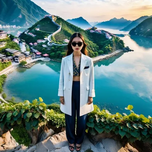 maekyung,halong,changbai mountain,teal blue asia,danyang eight scenic,changbai,yangzi,tigers nest,zhoushan,taebaek,gokyo ri,south korea,youqian,chinhae,hualien,wenchuan,namhae,tianchi,xiaojie,taroko