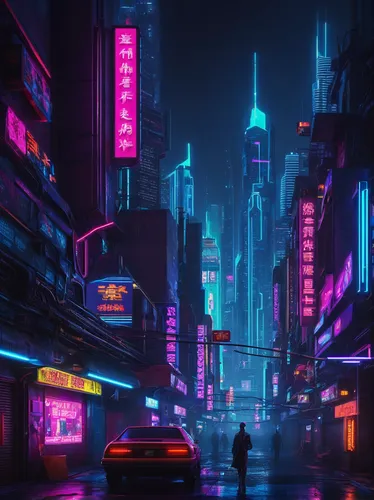 cyberpunk,shinjuku,tokyo city,shanghai,tokyo,neon lights,neon arrows,cityscape,taipei,colorful city,neon,hong kong,neon light,kowloon,vapor,fantasy city,futuristic,aesthetic,hk,retro background,Conceptual Art,Sci-Fi,Sci-Fi 26