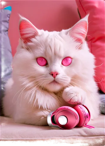 pink cat,cat kawaii,the pink panter,kittenish,cat paw mist,doll cat,pink beauty,bright pink,feline look,color pink white,cat's eyes,color pink,listening to music,jigglypuff,wireless mouse,pinky,cute cat,hypnotize,pink white,pink,Art,Artistic Painting,Artistic Painting 45