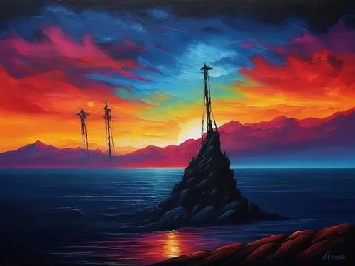 Passion Sexy Painting ,Naked Woman  Abstract Body Art Oil Painting,oil rig,oil platform,sailboats,siggeir,aivazovsky,sutro,senja,sea landscape,seascape,sailboat,an island far away landscape,harbor cra