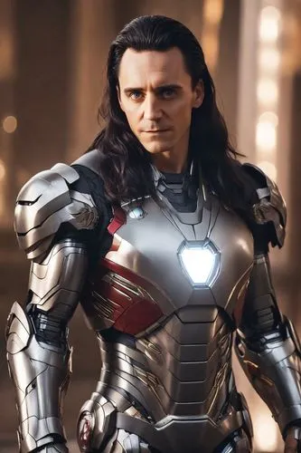 long hair, black hair,lokportrait,iron,lokdepot,ironman,loki,avenger,iron man,vax figure,cgi,steel man,iron-man,capitanamerica,marvels,iron mask hero,god of thunder,cleanup,suit actor,war machine,tom,