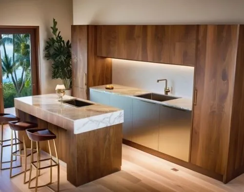 modern kitchen interior,modern kitchen,kitchen design,modern minimalist kitchen,wood casework,kitchen interior,mid century modern,kitchenette,interior modern design,tile kitchen,kitchens,contemporary decor,countertops,laminated wood,gaggenau,corian,mid century house,chefs kitchen,cabinetry,big kitchen