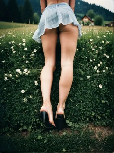 girl lying on the grass,on the grass,bloomers,eggleston,miniskirted,women's legs,Photography,Documentary Photography,Documentary Photography 02