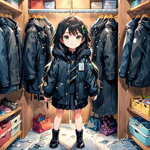 parka,winter clothing,bocchi,hikikomori,winter clothes,coats,Anime,Anime,Realistic