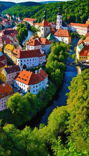 český krumlov,krumlov,mikulov,passau,czech budejovice,transylvania,kravice,transilvania,sibiu,tübingen,bamberg,eastern europe,heidelberg,brno,slovenia,czechia,sigmaringen,escher village,bavaria,south bohemia,Art,Artistic Painting,Artistic Painting 32