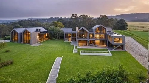 country estate,timber house,beautiful home,luxury property,country house,dunes house,new zealand,inverted cottage,tasmania,log home,modern architecture,house in the mountains,cube house,house in mount