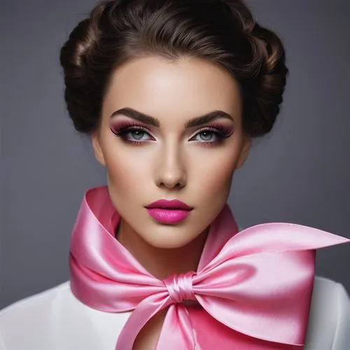 pink ribbon,pink bow,satin bow,pink beauty,peony pink,women's cosmetics,foulard,femininity,chignon,injectables,airbrushed,dark pink in colour,color pink,pink magnolia,dusky pink,millinery,vintage makeup,rankin,cosmetic products,glamour girl,Photography,Documentary Photography,Documentary Photography 15