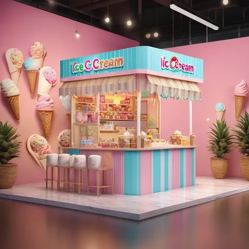 ice cream shop,ice cream icons,ice cream parlor,kawaii ice cream,ice cream stand,ice cream cones,ice cream bar,soft serve ice creams,ice cream cart,kawaii foods,ice cream cone,frozen yogurt,ice creams,ice-cream,doll kitchen,pink ice cream,candy bar,soda fountain,ice cream,sweet ice cream,Photography,General,Commercial