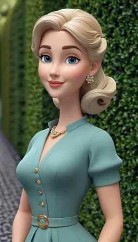 elsa,princess anna,princess sofia,rapunzel,tiana,principessa,Unique,3D,3D Character