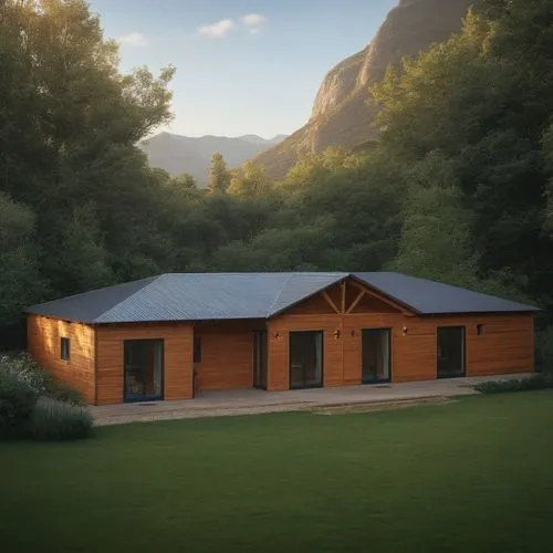 passivhaus,the cabin in the mountains,prefabricated,cabins,3d rendering,prefab,glickenhaus,mountain hut,small cabin,chalet,log cabin,bunkhouse,timber house,holiday home,house in the mountains,revit,sketchup,electrohome,inverted cottage,wooden house,Photography,General,Natural