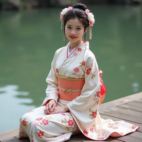 maiko,geisha girl,geiko,japanese woman,hanfu,geisha