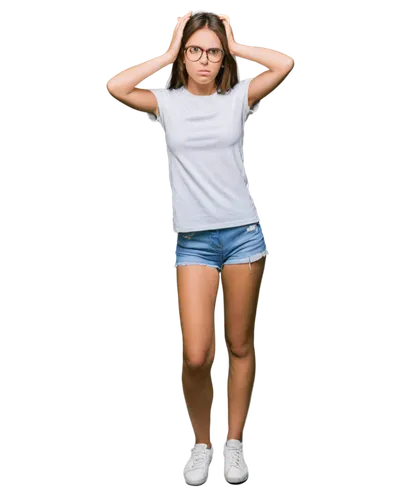 girl in t-shirt,girl on a white background,photochromic,portrait background,transparent background,isolated t-shirt,image manipulation,jeans background,photoshop manipulation,nearsightedness,self hypnosis,on a transparent background,istock,photographic background,farsightedness,hypomanic,image editing,nearsighted,girl in a long,photosensitivity,Illustration,American Style,American Style 04