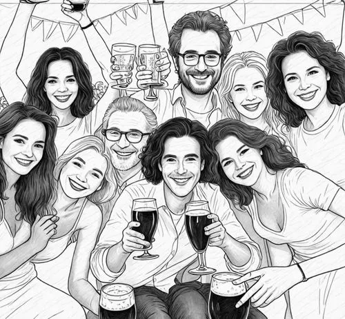 elenco,aile,frary,draftfcb,castmates,coloring page,convivir,emmycast,convivium,portrayers,rotaract,mocedades,celebrants,convivial,partyers,klapa,family anno,graduados,toasts,party banner,Design Sketch,Design Sketch,Detailed Outline