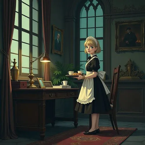 violet evergarden,darjeeling,chihiro,schikaneder,vermouth,sylvania,Illustration,Children,Children 06